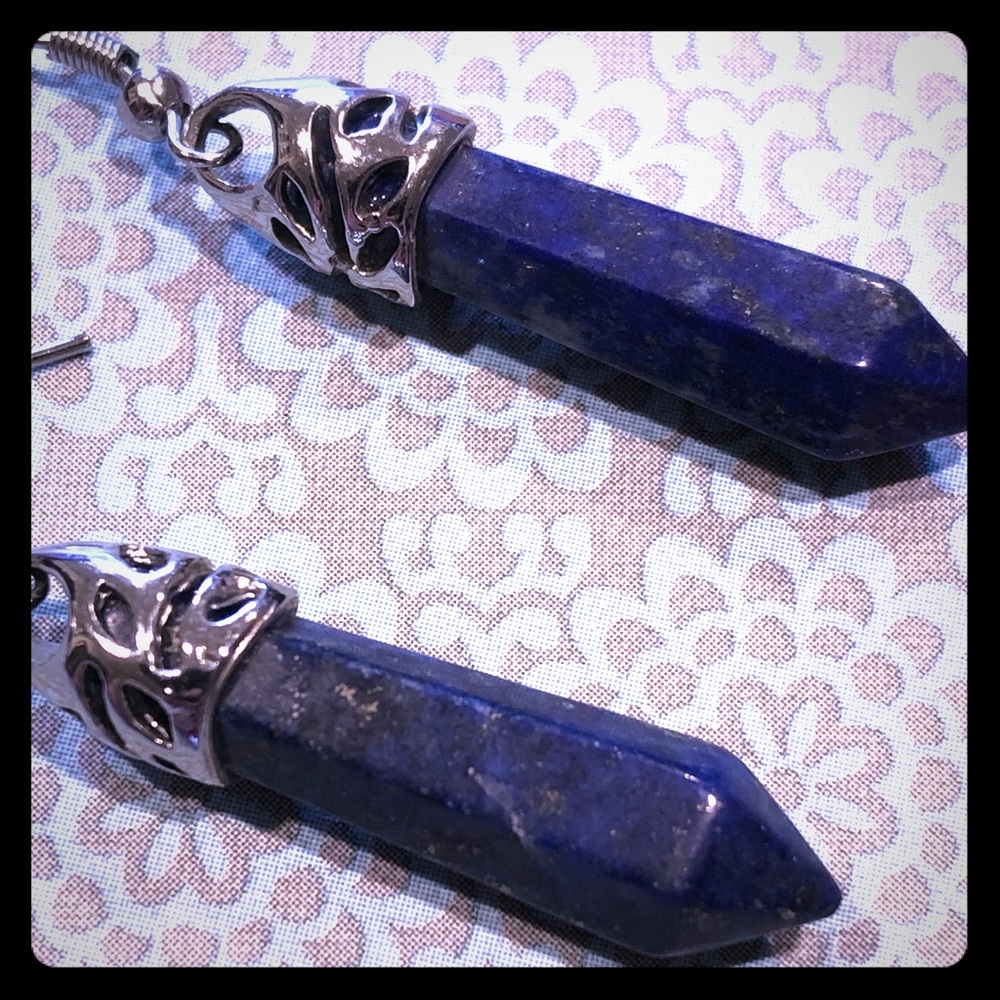 Blue Lapis Earrings